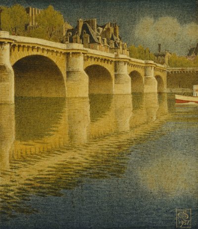 アンリ4世橋 作： Joseph Edward Southall