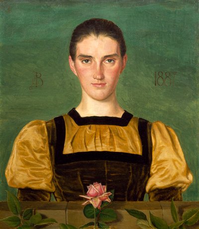 アンナエリザベスベイカーの肖像 作： Joseph Edward Southall