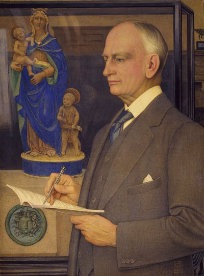 ウィットワース・ウォリス卿の肖像 作： Joseph Edward Southall