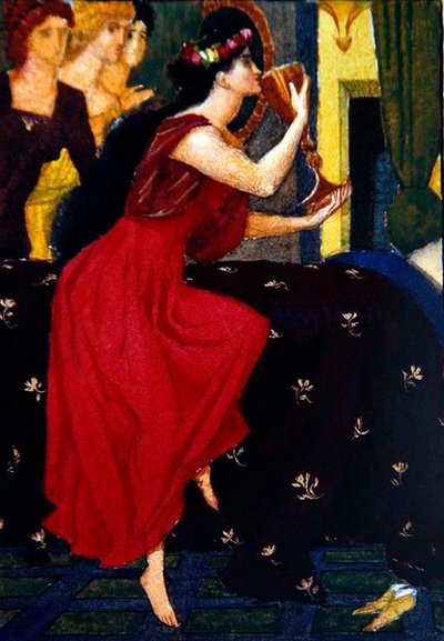 シギスムンダまたはジスモンダ、研究 作： Joseph Edward Southall