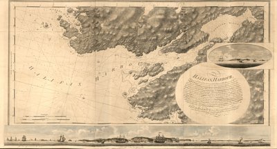 The sea coast of Nova Scotia; exhibiting the diversities of the coast, and the face of the country near it: the banks, rocks, shoals, soundings, &c. Together with remarks and directions for the conveniency of navigation and pilotage.   1418500   ja       j 作： Joseph F. W. Des Barres