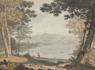 Vista de Skiddaw e Derwentwater 作： Joseph Farington