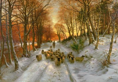夕方の色合いで輝きました 作： Joseph Farquharson