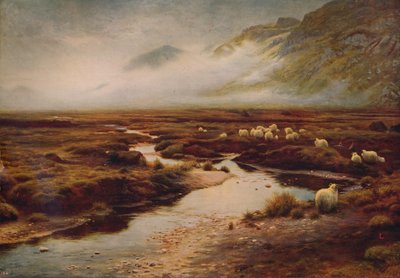 プールのモス、1913年、1915年 作： Joseph Farquharson