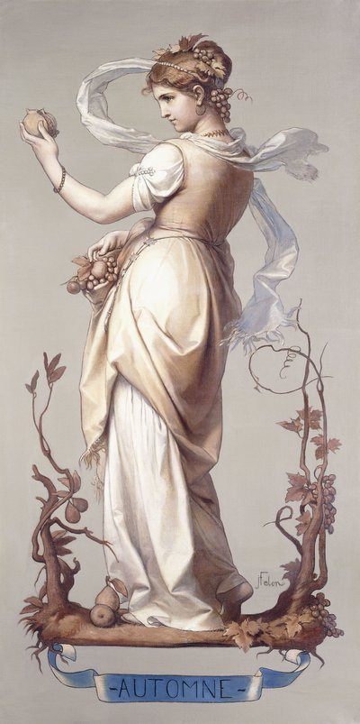 フォーシーズン-秋、1873-74 作： Joseph Felon