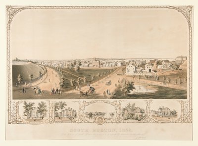 サウス・ボストン、1859年 作： Joseph Foxcroft Cole