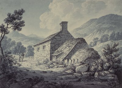 風景スケッチ 作： Joseph Francis Burrel