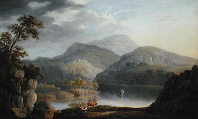 湖水地方の風景 作： Joseph Francis Gilbert