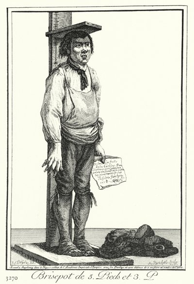 A Five Foot Three Inch Crackpot (e.g. engraving) 作： Joseph Franz von (after) Goez