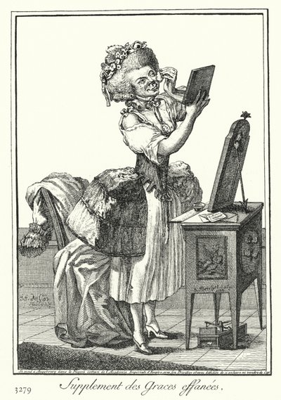 失われた美学の補足（エングレービング 作： Joseph Franz von (after) Goez