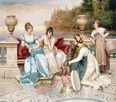 シルクとサテンのセレクション、 作： Joseph Frederick Charles Soulacroix