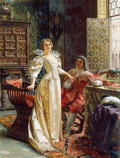 浮気、 作： Joseph Frederick Charles Soulacroix