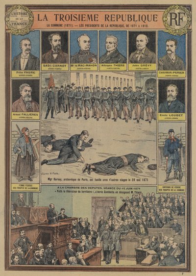 フランス第三共和制：パリ・コミューン（1871年）と共和国大統領 作： Joseph Girard