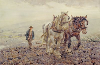 ウィルミントン、サセックスの近くのサウスダウンズの悲惨 作： Joseph Harold Swanwick