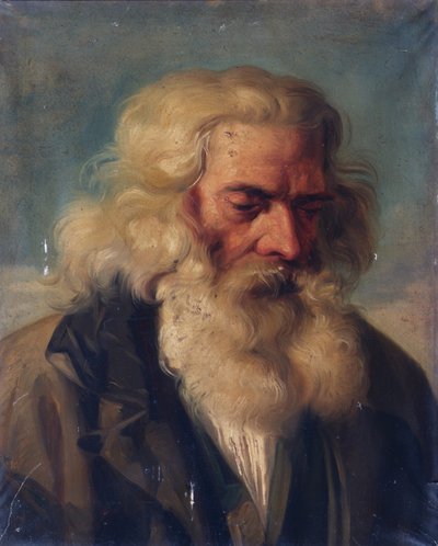 ひげを生やした老人 作： Joseph Hasslwander