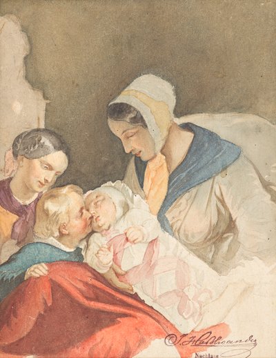 母の幸せ 作： Joseph Hasslwander