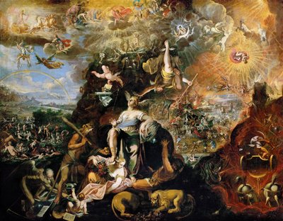 バロック :アレゴリー（黙示録） par Heintz, Joseph, the Younger (ca 1600-after 1674) 作： Joseph Heintz