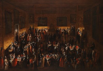 仮面舞踏会減少、17世紀半ば.. 作： Joseph Heintz der Jüngere