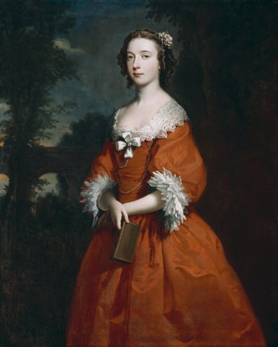 ミスハミルトン、1735-45年頃 作： Joseph Highmore