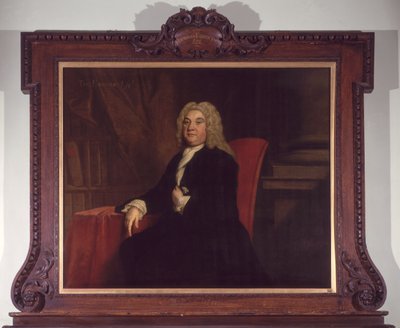 ファウンドリング病院の総督、トーマスエマーソンの肖像（1745年）、1731年 作： Joseph Highmore