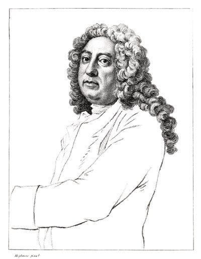 ジェームズ・ソーンヒル卿（1676-1734） 作： Joseph Highmore