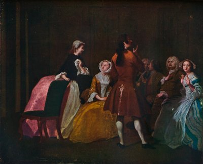ハーロウ一家、サミュエルリチャードソンクラリッサ、c1745 作： Joseph Highmore