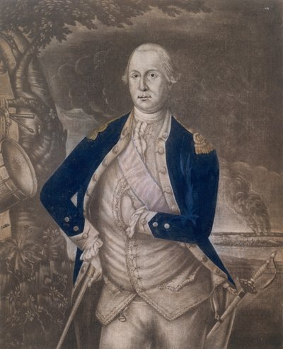 ジョージ・ワシントン閣下 1777年 作： Joseph Hiller