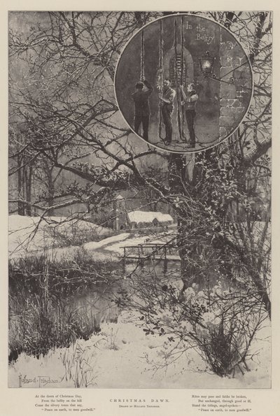 クリスマスの夜明け 作： Joseph Holland Tringham