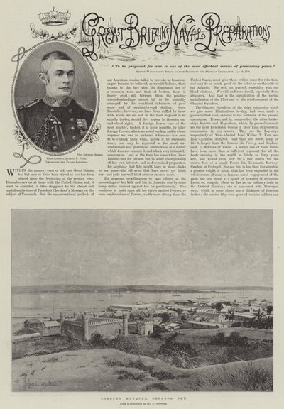 イギリスの海軍の準備 作： Joseph Holland Tringham