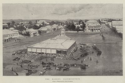 市場、ブルームフォンテーン 作： Joseph Holland Tringham