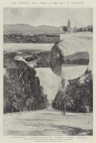 トランスヴァール戦争、作戦の拠点での場面 作： Joseph Holland Tringham