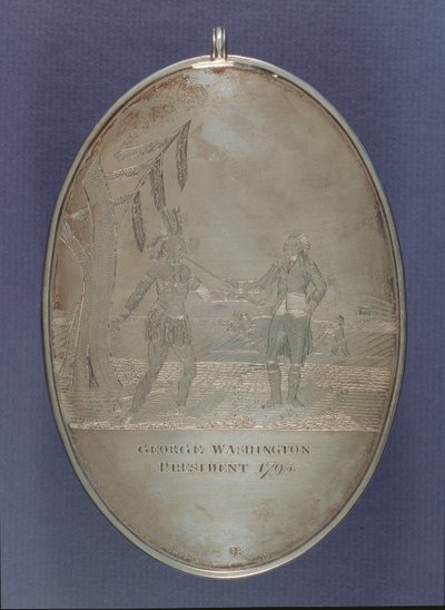平和メダル、1793（銀） 作： Joseph II Richardson