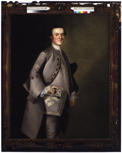 トーマスウェントワースの肖像、1761年 作： Joseph Jonathan Blackburn
