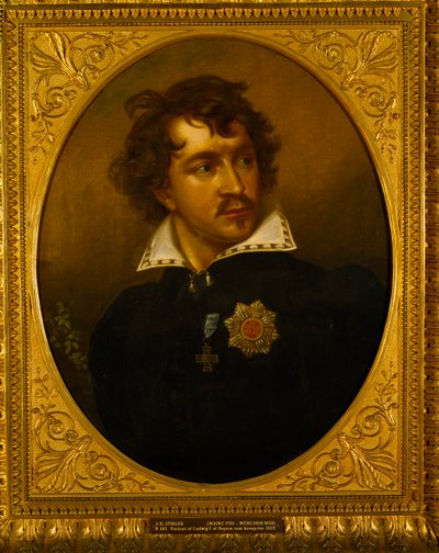 バイエルンのルートヴィヒ1世の肖像1786-1868、1821-1822。 作： Joseph Carl Stieler