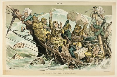 少しでも長く浮き続けるためのあらゆること』（パックより 作： Joseph Keppler