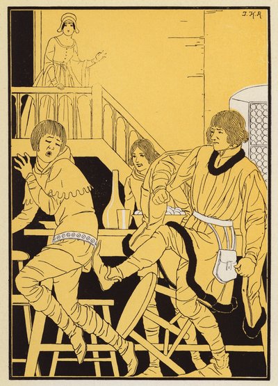 ル・ポーブル・クレール（カラーリトグラフ） 作： Joseph Kuhn Regnier