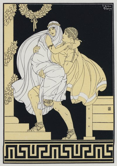 プリスティニウスの結婚式 作： Joseph Kuhn Regnier