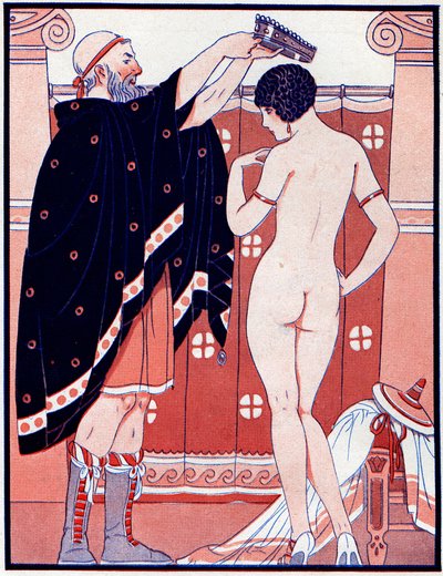 3つのフェミニン賞-美の賞-ラヴィパリジェンヌのイラスト、1929 作： Joseph Kuhn Regnier