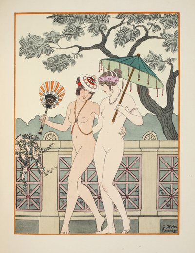 できる限り裸で歩き回る、「ヒポクラテスの作品」、1934年のイラスト 作： Joseph Kuhn Regnier