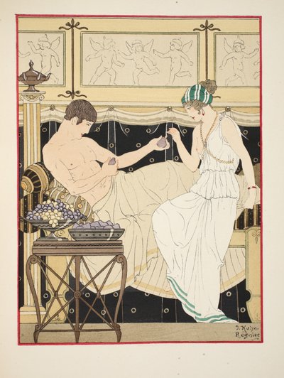 私たちはブドウとイチジクを最小限にとどめ、1934年の「ヒポクラテスの作品」のイラストを使用しました 作： Joseph Kuhn Regnier
