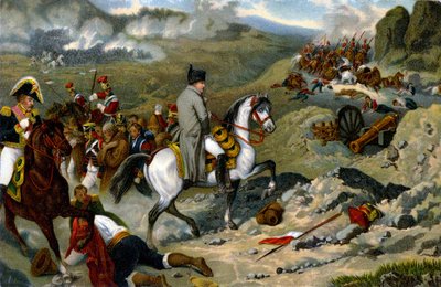 ソモシエラの戦い 作： Joseph Louis Hippolyte (after) Bellange