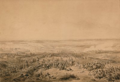 オカナの戦い、1844年頃 作： Joseph Louis Hippolyte Bellange