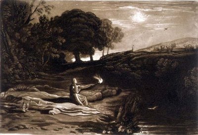 F.46.I 「Liber Studiorum」よりRispah、Robert Dunkartonの刻印入り 作： Joseph Mallord William (after) Turner