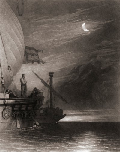 コロンブスが発見した土地 作： Joseph Mallord William (after) Turner