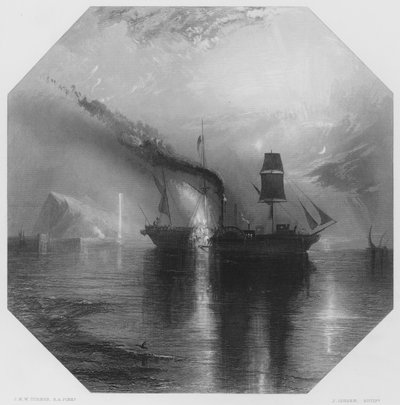 平和、ウィルキーの埋葬、ナショナル・ギャラリーの絵から（エングレーヴィング 作： Joseph Mallord William (after) Turner