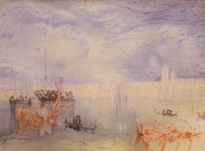ヴェネツィア（カラーリトグラフ） 作： Joseph Mallord William (after) Turner