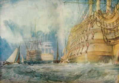 店でのファーストレート、1818 作： Joseph Mallord William Turner