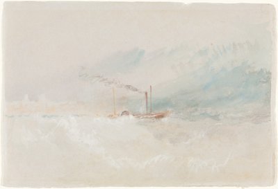 ドーバー沖のパケット船 作： Joseph Mallord William Turner