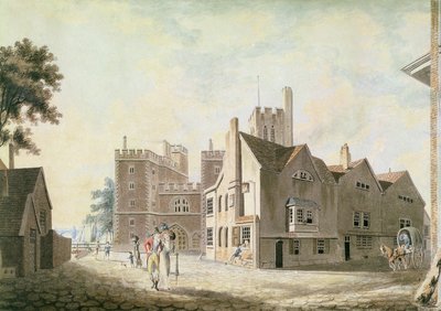大司教の宮殿の眺め、ランベス 作： Joseph Mallord William Turner