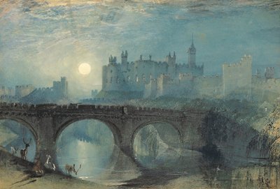 アルンウィック城、c。 1829 作： Joseph Mallord William Turner